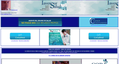 Desktop Screenshot of inversorsalud.com.ar