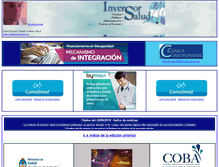 Tablet Screenshot of inversorsalud.com.ar